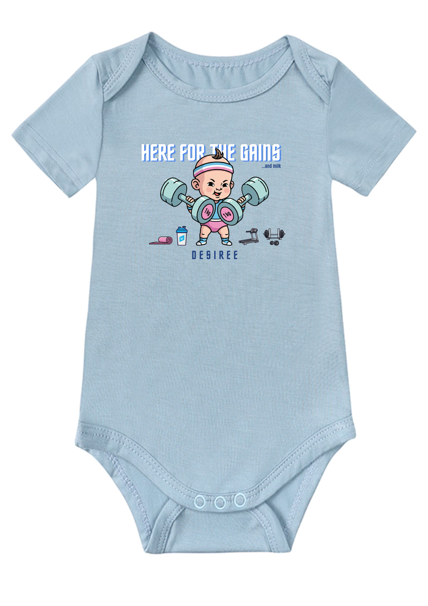 Little Gym Rat Baby Onesie
