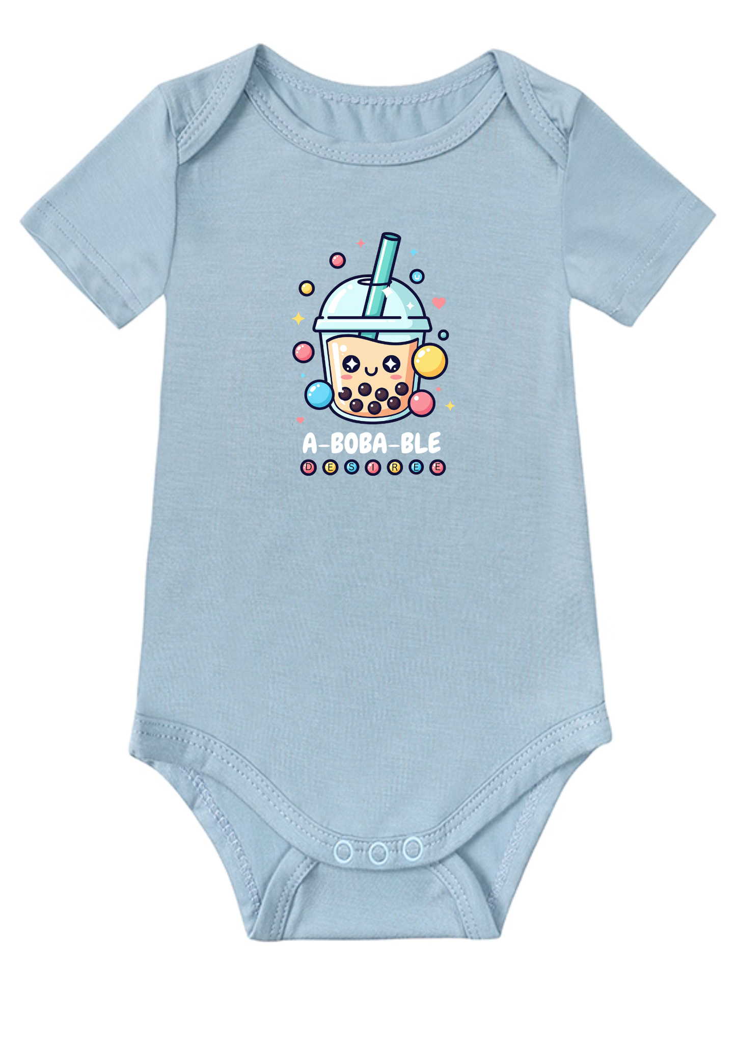 Boba Tee Baby Onesie