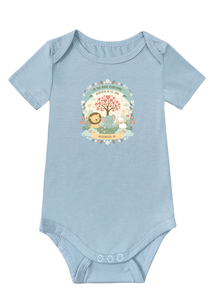 Ecclesiastes 3.11 Baby Onesie (Design 1)
