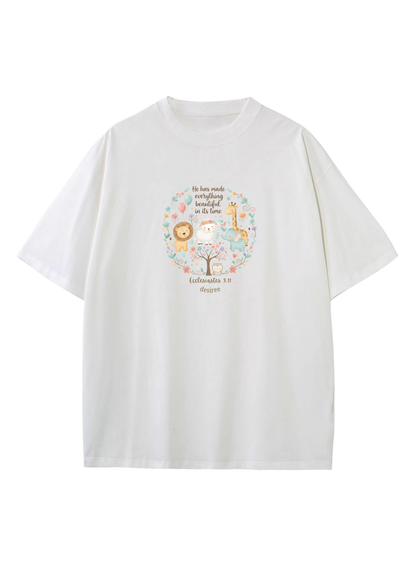 Ecclesiastes 3.11 Adult T-Shirt (unisex) (Design 2)