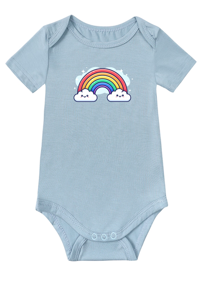 Cuteness Over The Rainbow Baby Onesie