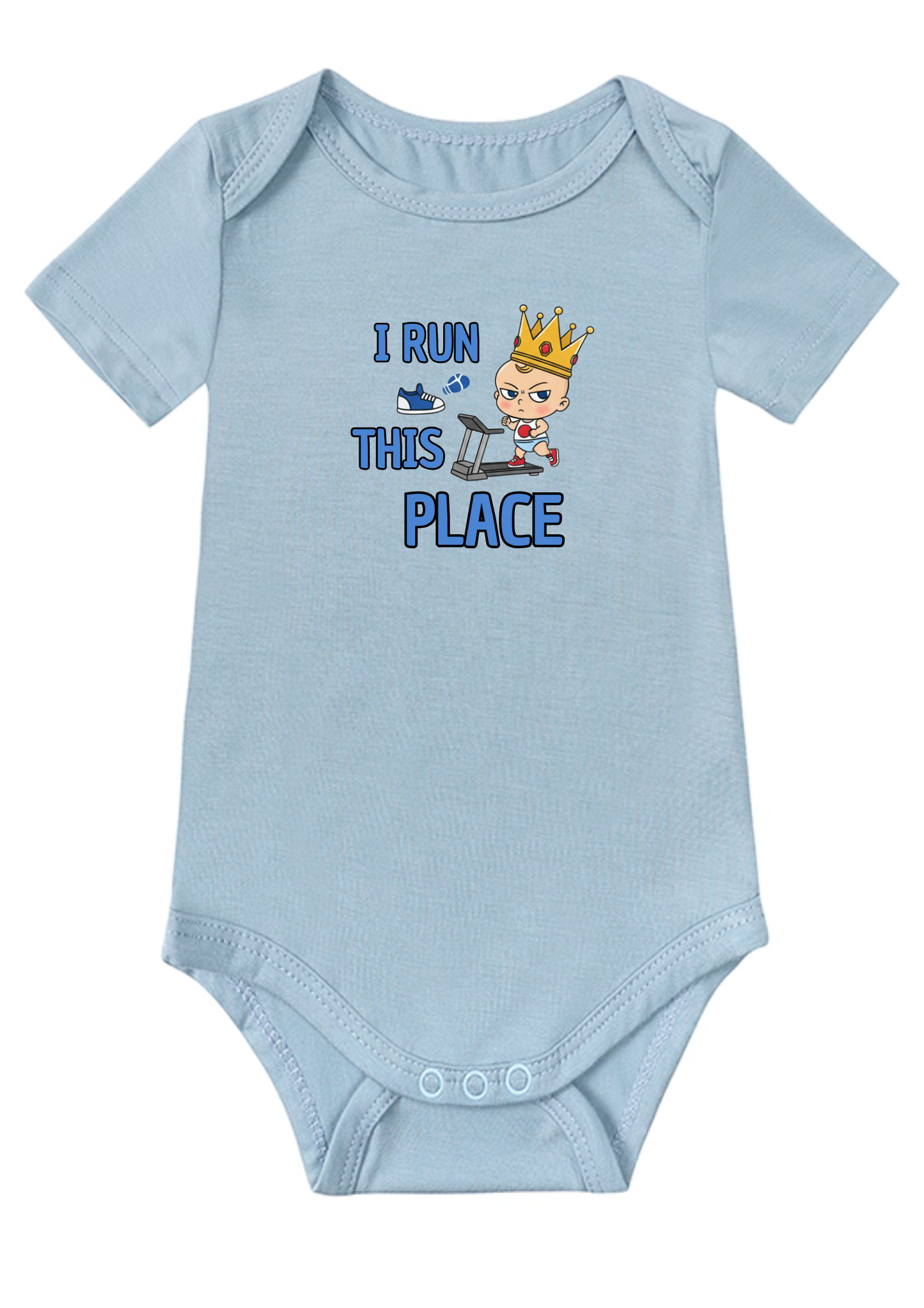 I Run This Place Baby Onesie