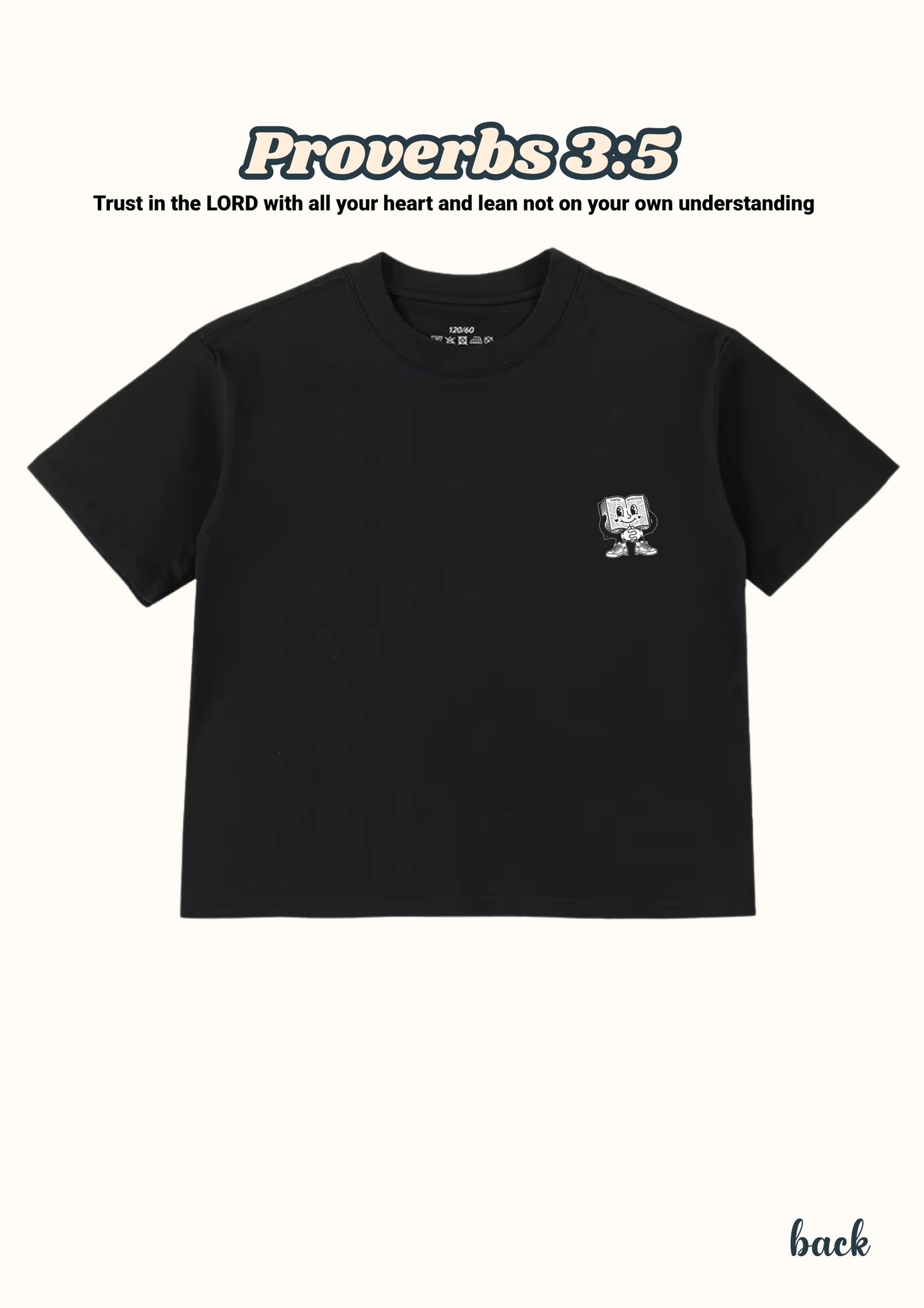 FAITH Series: Proverbs 3:5 Kids T-Shirt (Design 2)