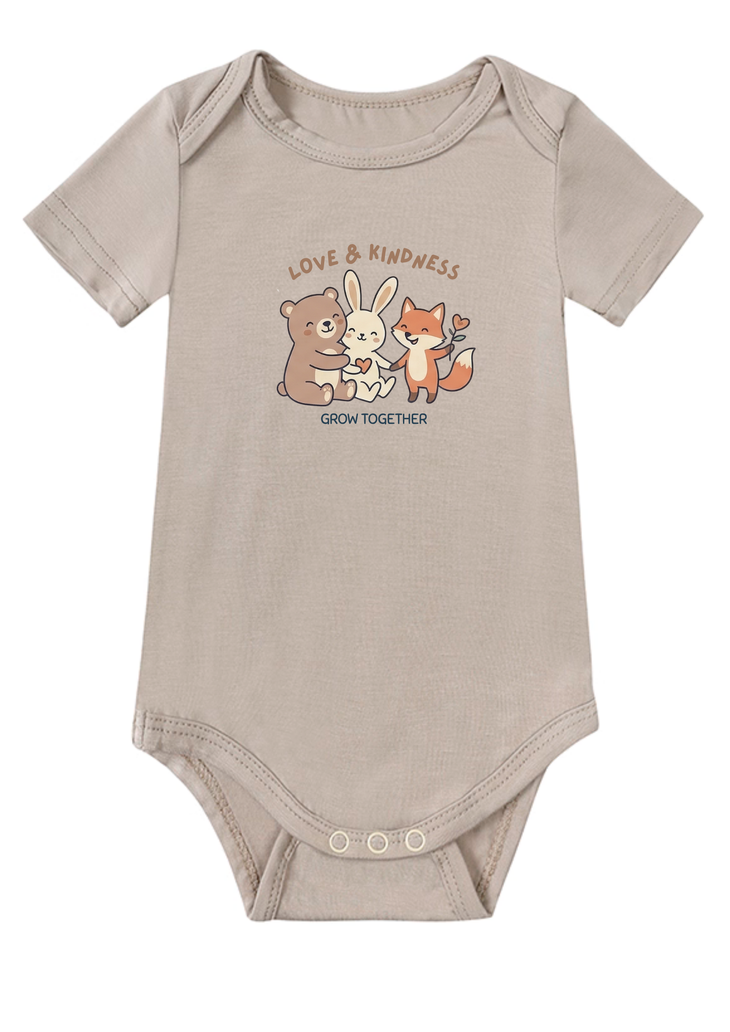 Love and Kindness Grow Together Baby Onesie