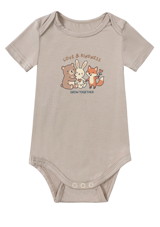 Love and Kindness Grow Together Baby Onesie