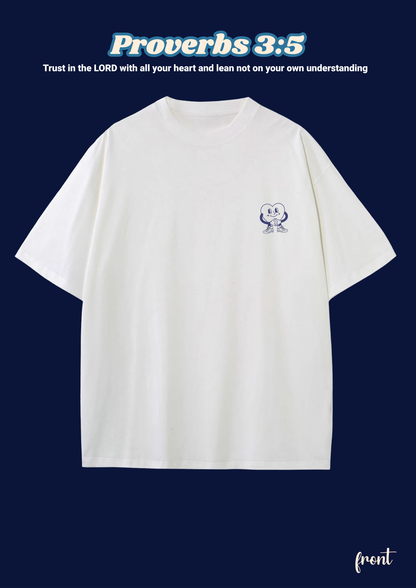 FAITH Series: Proverbs 3:5 Adult T-Shirt, Design 6 (unisex)