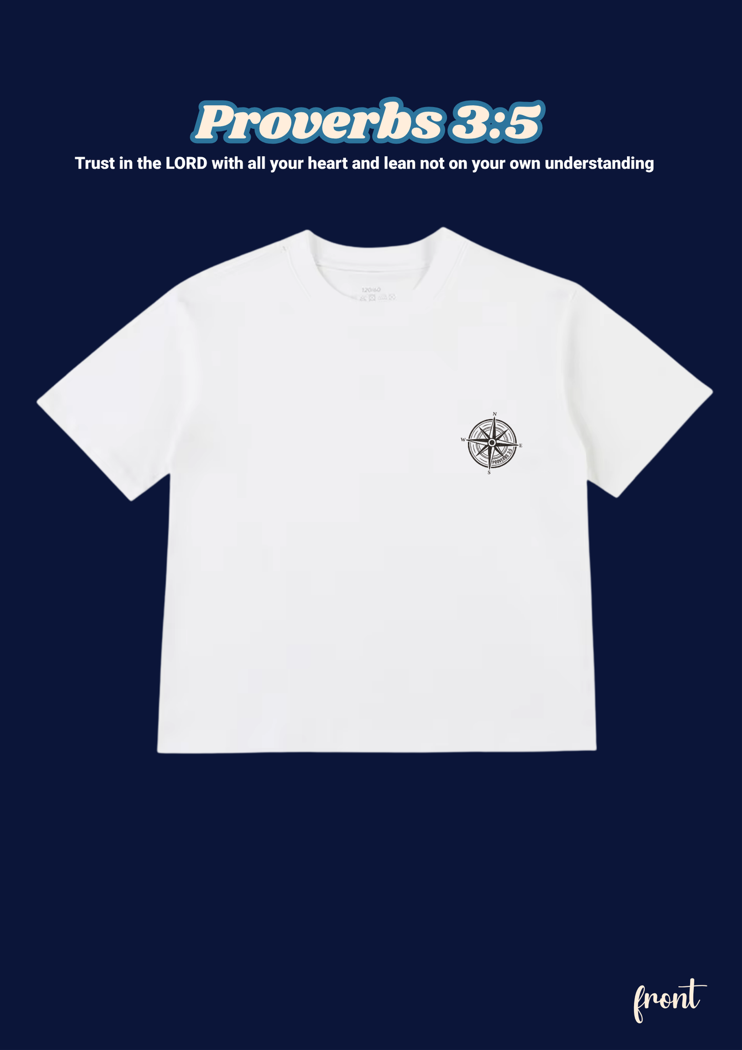 FAITH Series: Proverbs 3:5 Kids T-Shirt (Design 7)