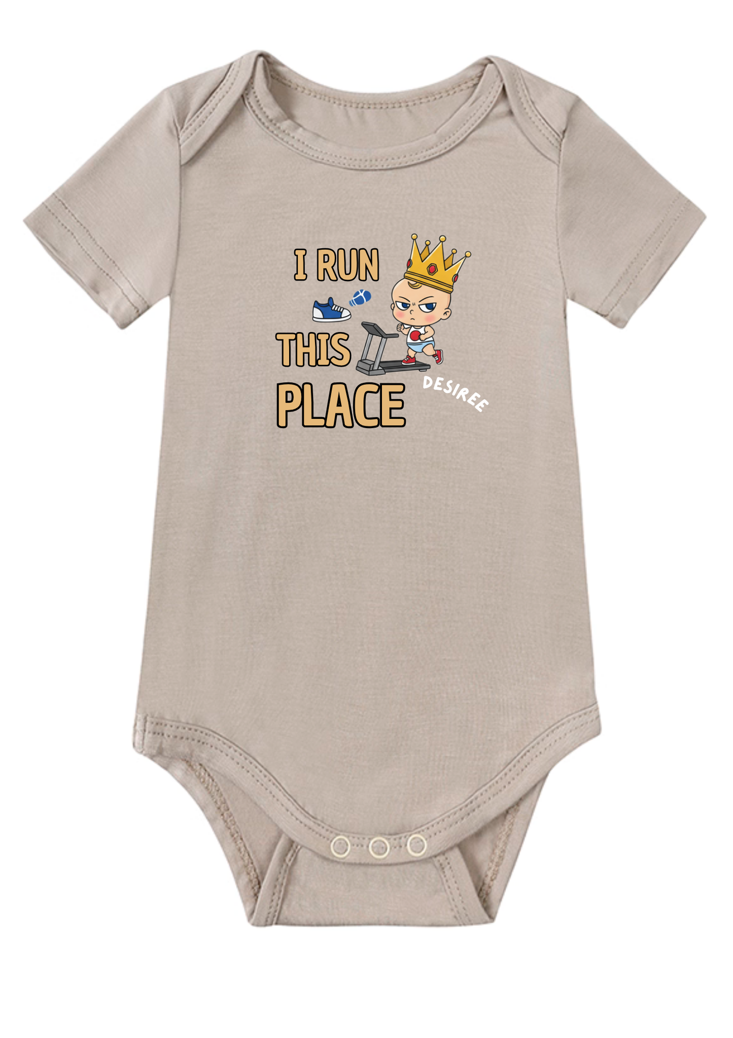 I Run This Place Baby Onesie