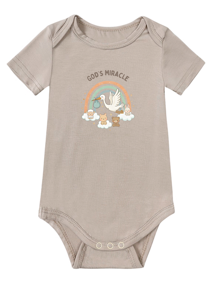 God's Miracle Baby Onesie (Design 1)