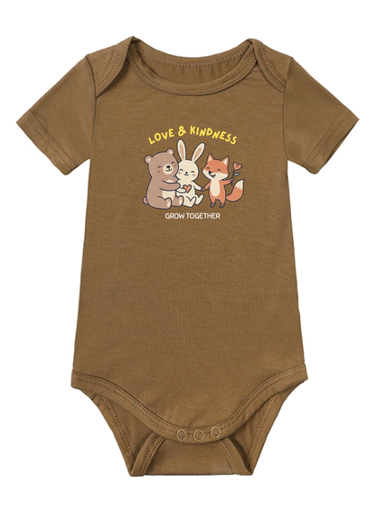 Love and Kindness Grow Together Baby Onesie
