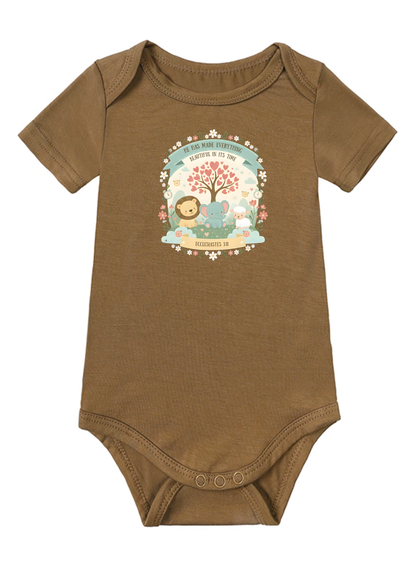 Ecclesiastes 3.11 Baby Onesie (Design 1)