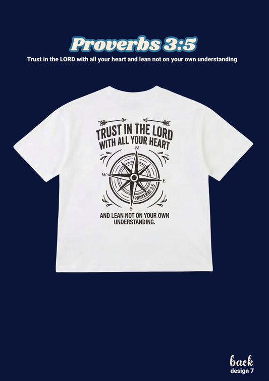 FAITH Series: Proverbs 3:5 Kids T-Shirt (Design 7)