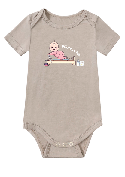Pilates Club Baby Onesie