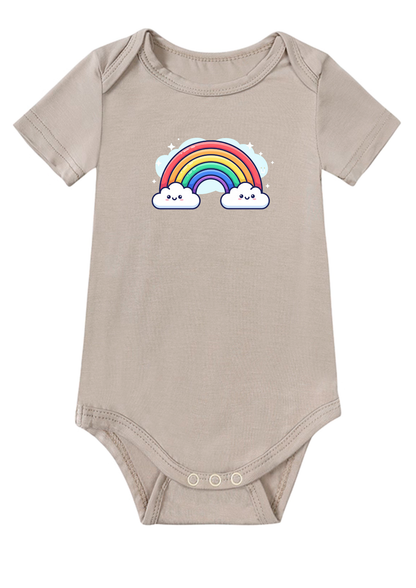 Cuteness Over The Rainbow Baby Onesie