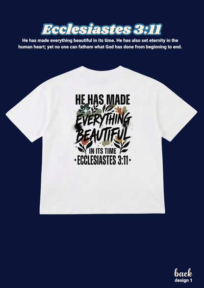 FAITH Series: Ecclesiastes 3:11 Kids T-Shirt (Design 1)