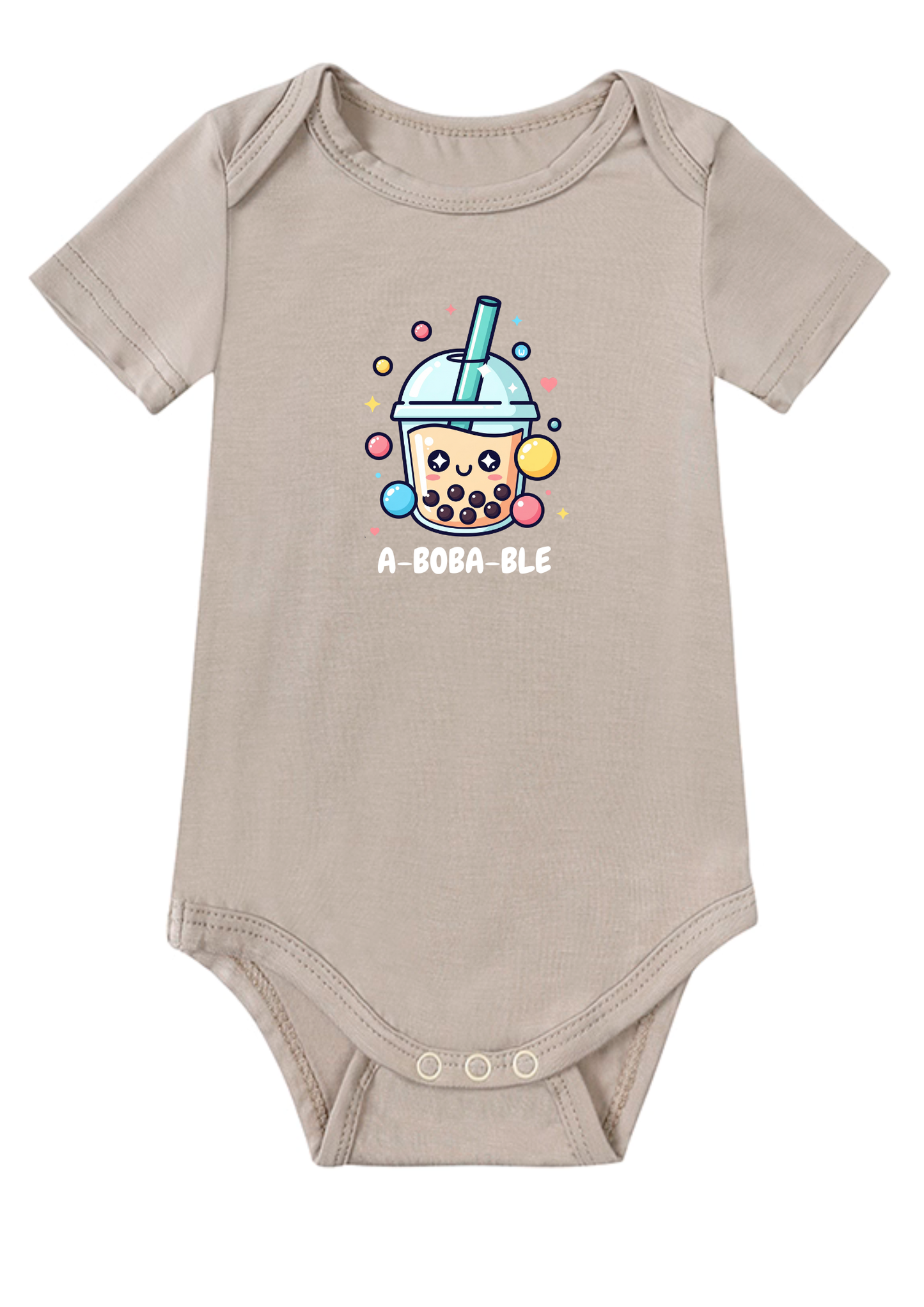 Boba Tee Baby Onesie