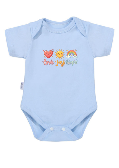 Love, Joy, Hope Baby Onesie