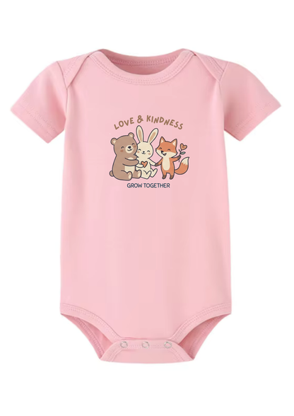 Love and Kindness Grow Together Baby Onesie