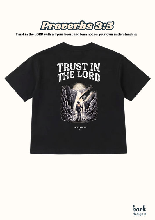 FAITH Series: Proverbs 3:5 Kids T-Shirt (Design 3)