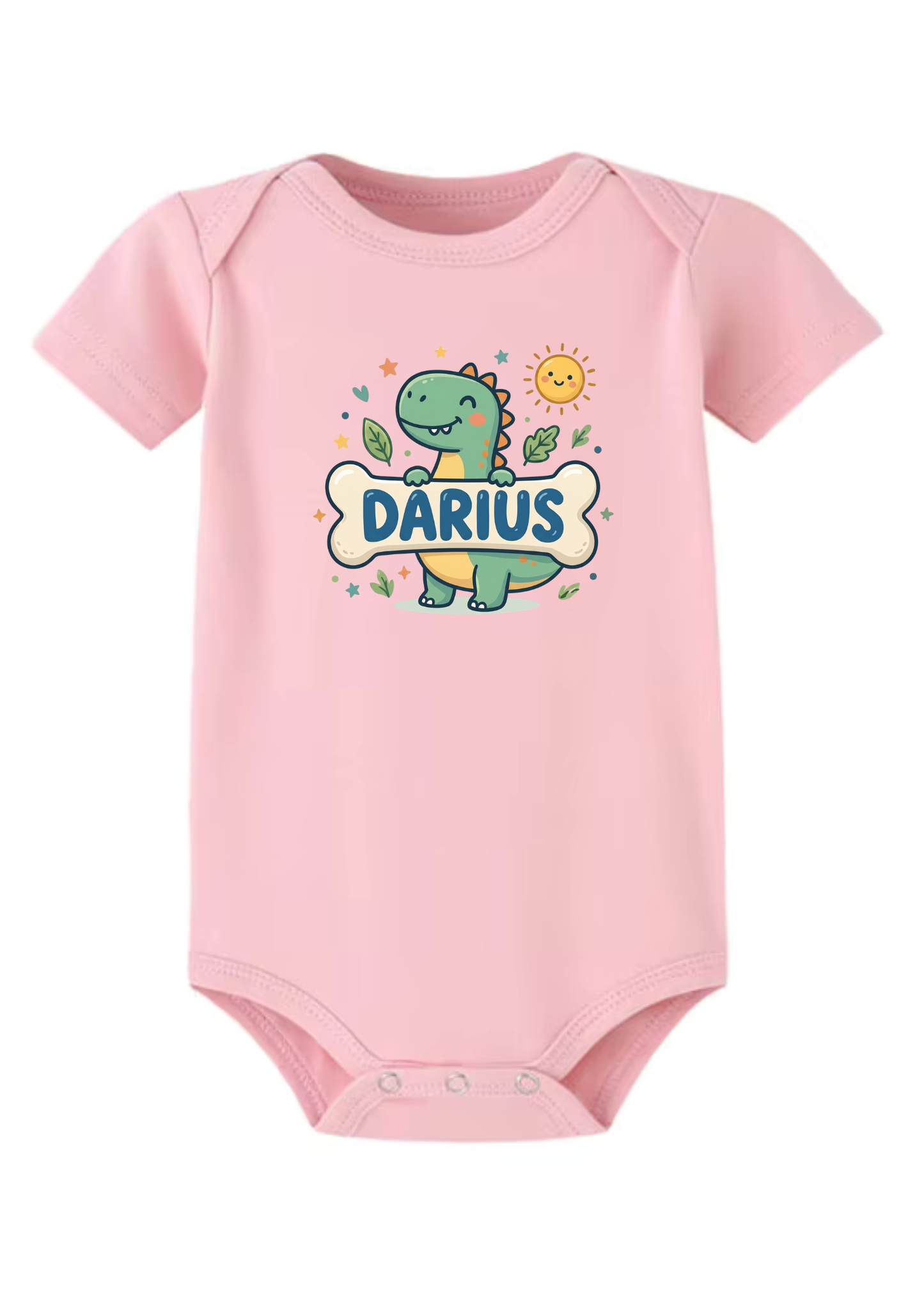 The Friendly Dino Baby Onesie