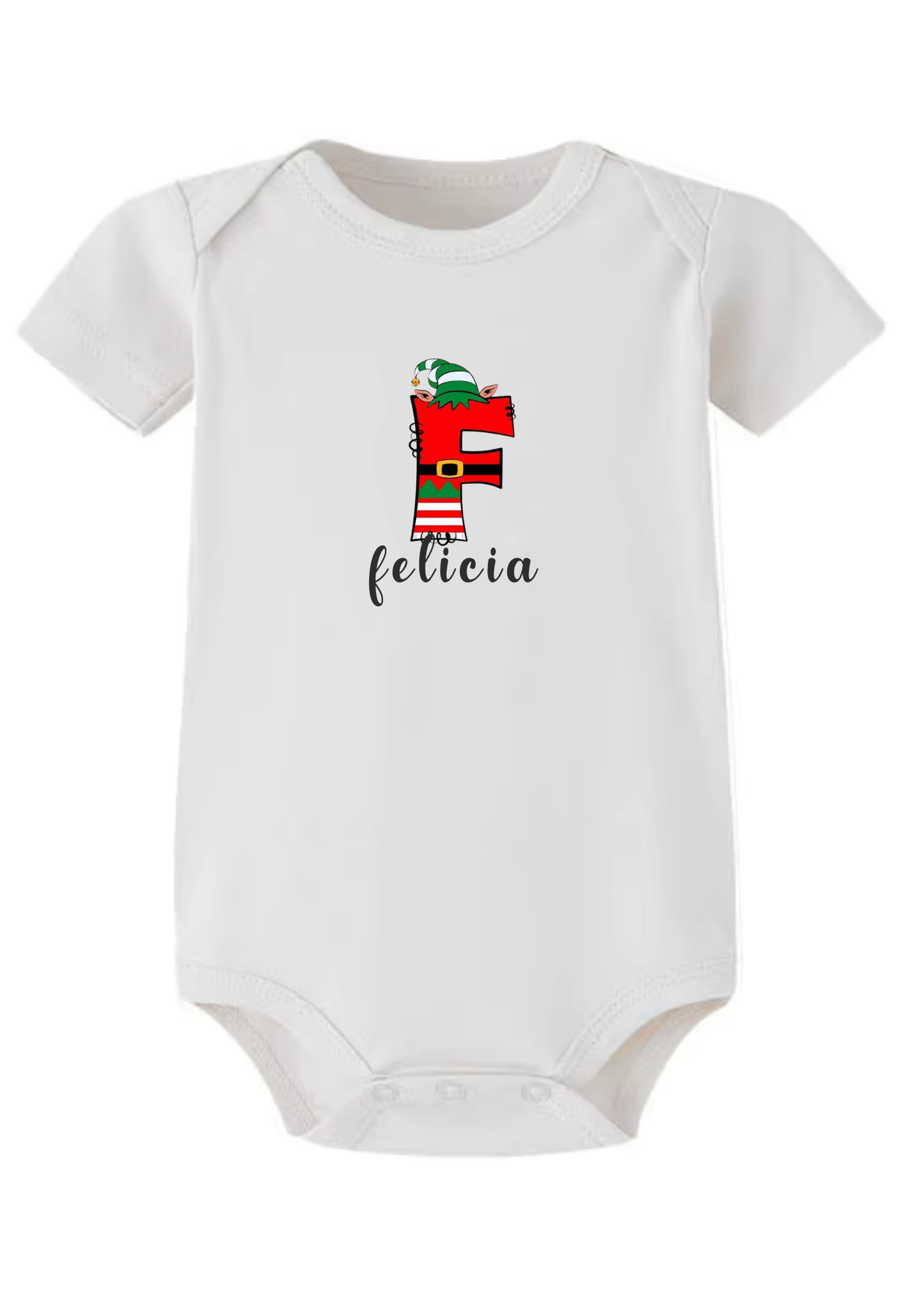Christmas Elf Initial Matching Set
