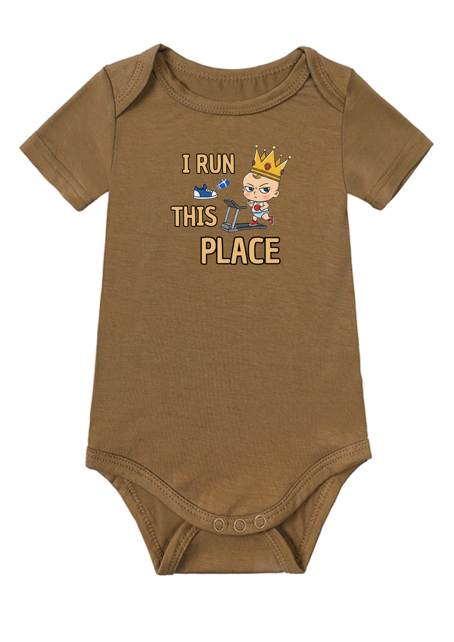 I Run This Place Baby Onesie