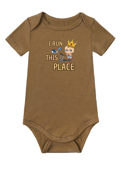 I Run This Place Baby Onesie