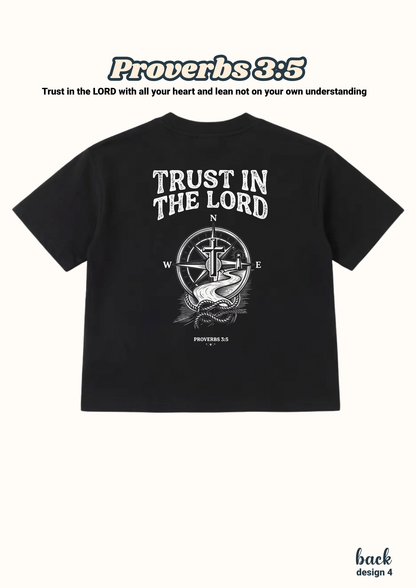 FAITH Series: Proverbs 3:5 Kids T-Shirt (Design 4)