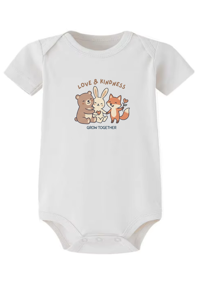 Love and Kindness Grow Together Baby Onesie