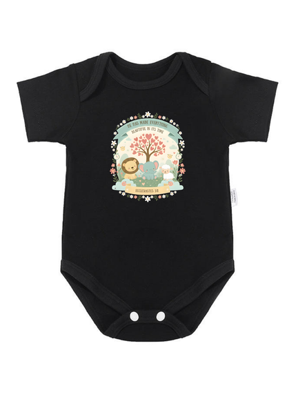 Ecclesiastes 3.11 Baby Onesie (Design 1)