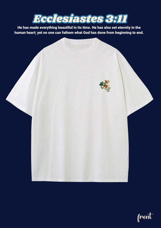 FAITH Series: Ecclesiastes 3:11 Adult T-Shirt, Design 1 (unisex)