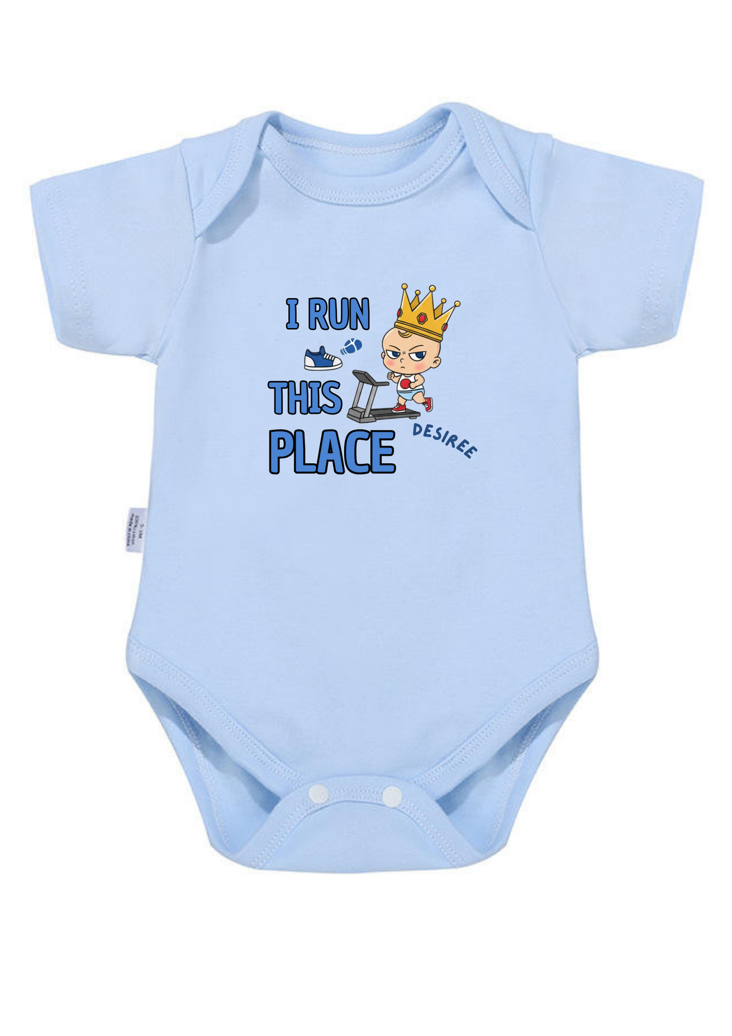 I Run This Place Baby Onesie