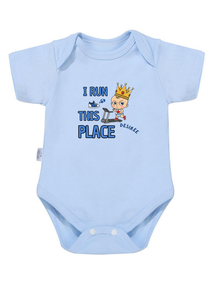 I Run This Place Baby Onesie