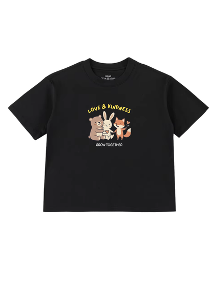 Love and Kindness Grow Together Kids T-Shirt