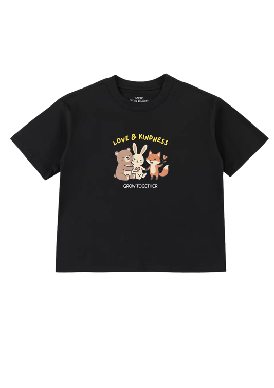 Love and Kindness Grow Together Kids T-Shirt