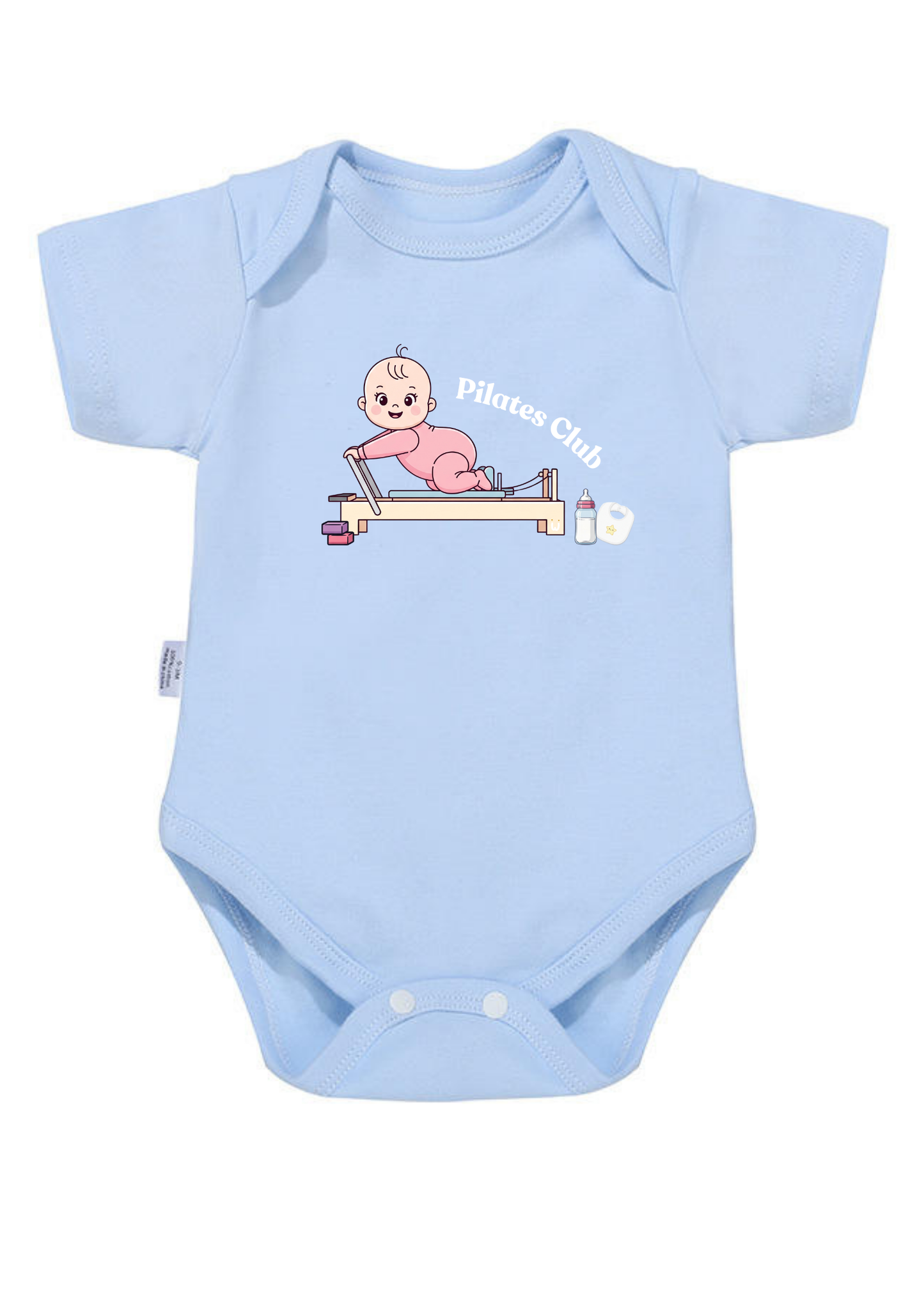 Pilates Club Baby Onesie