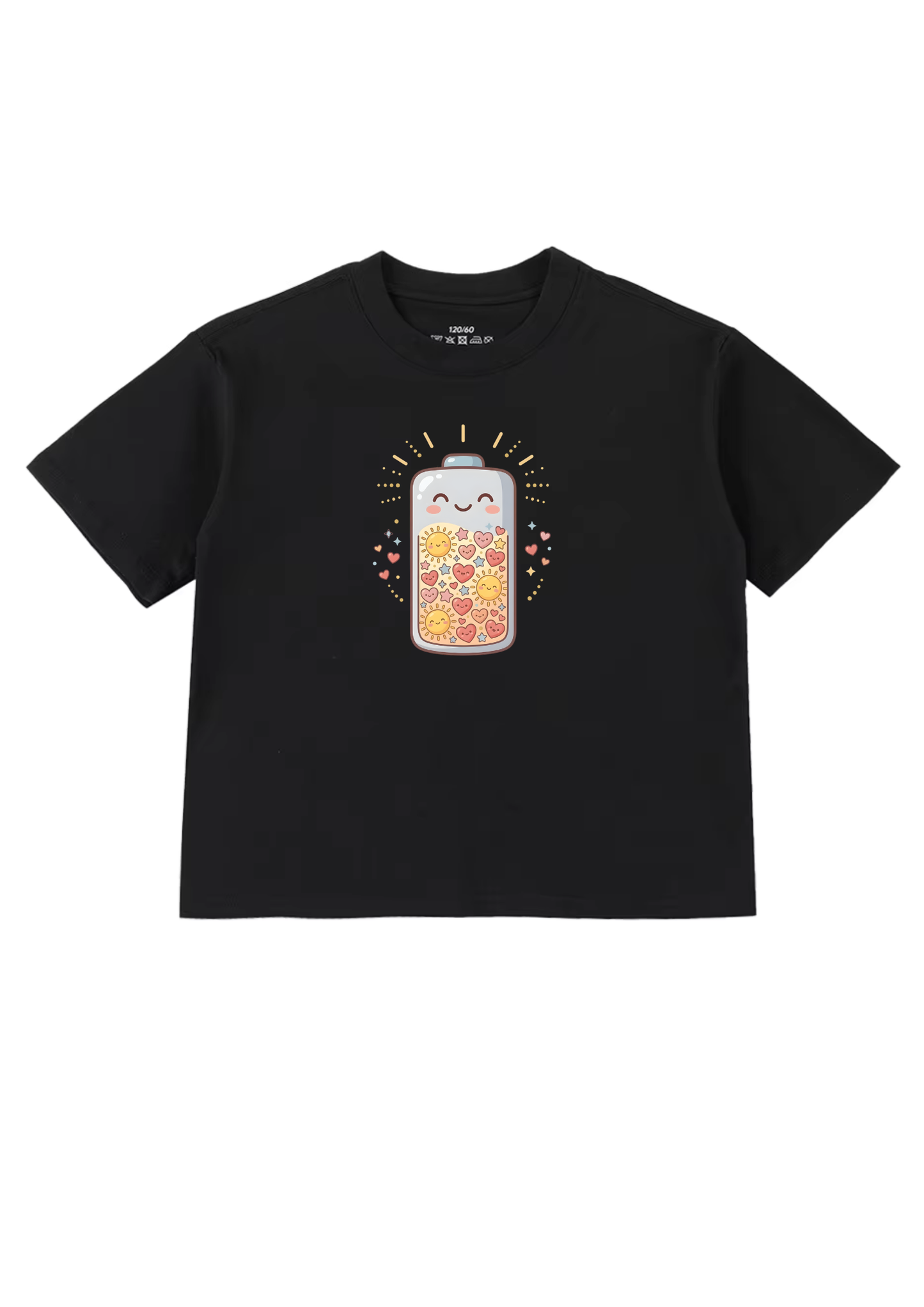 Positivity Battery Kids T-Shirt