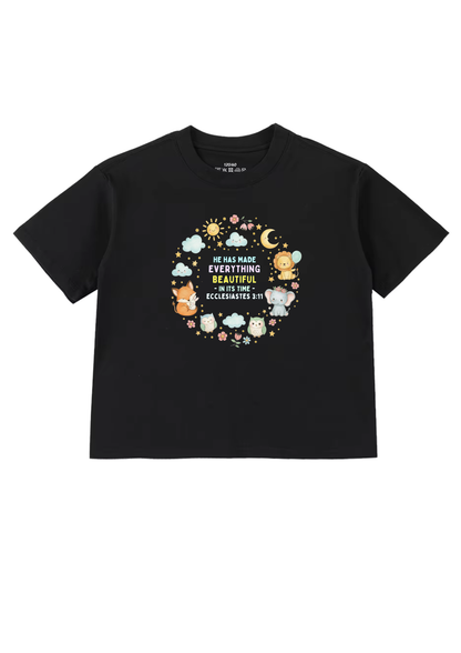 Ecclesiastes 3.11 Kids T-Shirt (Design 3)