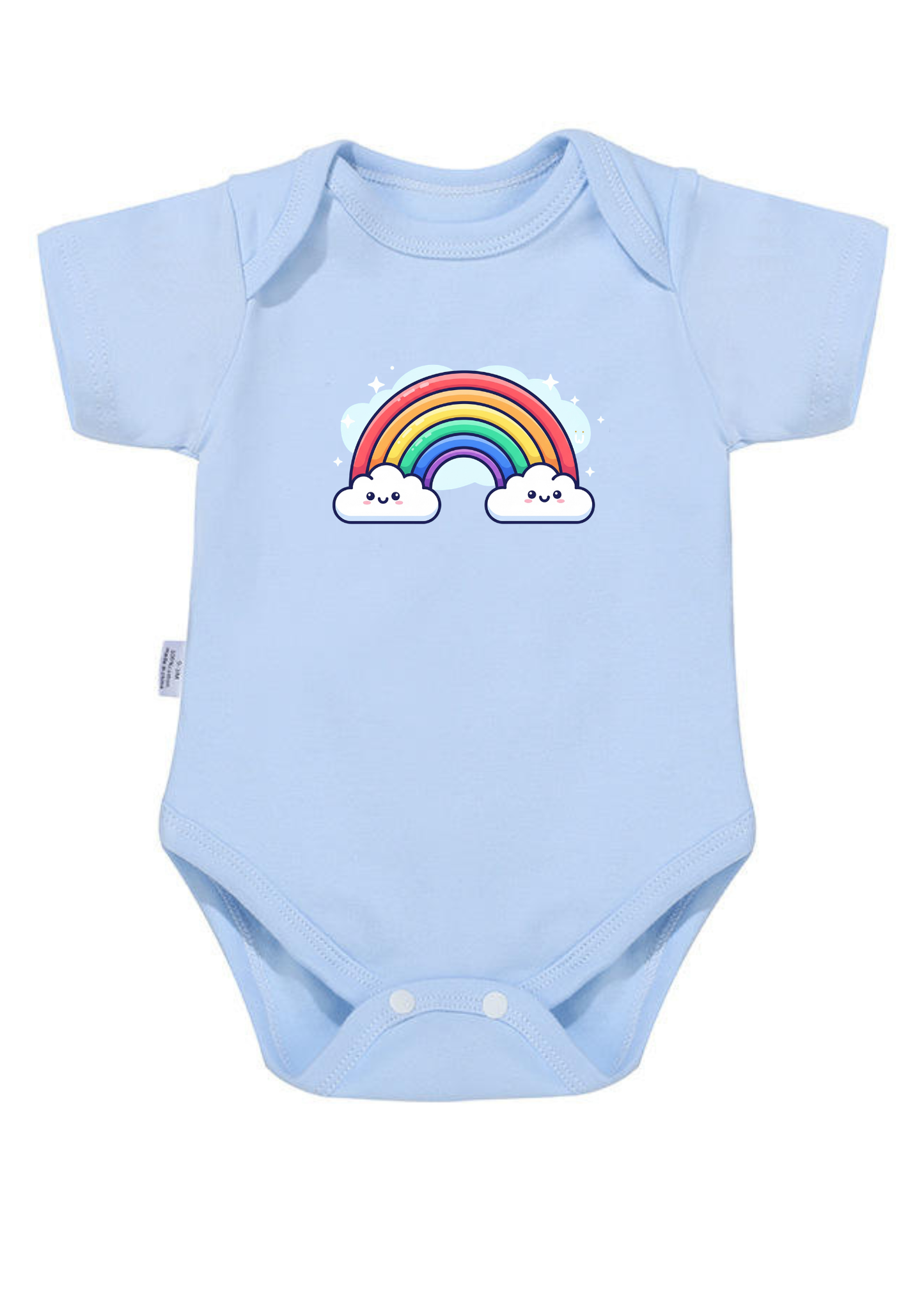 Cuteness Over The Rainbow Baby Onesie