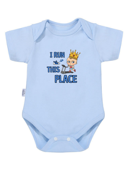 I Run This Place Baby Onesie