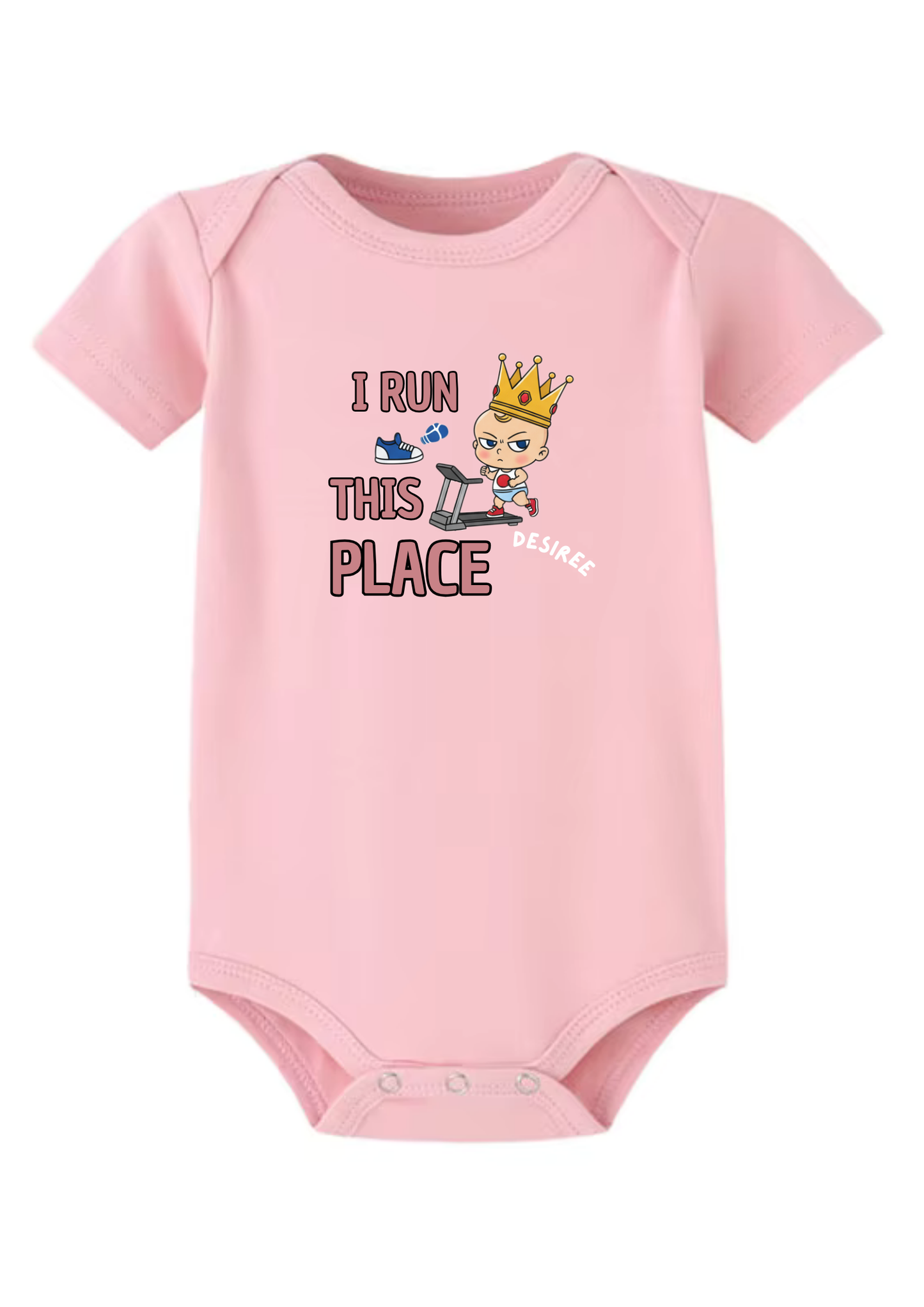 I Run This Place Baby Onesie