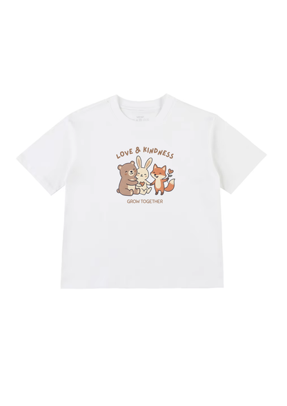 Love and Kindness Grow Together Kids T-Shirt