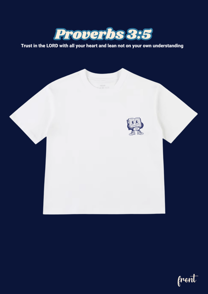 FAITH Series: Proverbs 3:5 Kids T-Shirt (Design 3)