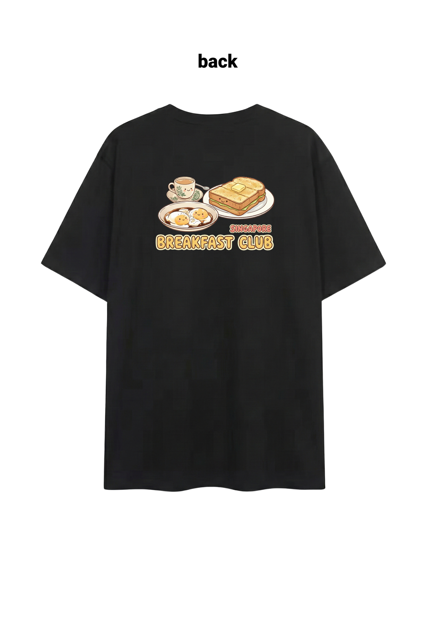 Singapore Breakfast Club Adult T-Shirt (unisex)