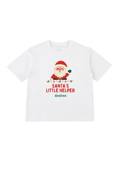 Santa's Little Helper A Kids T-Shirt