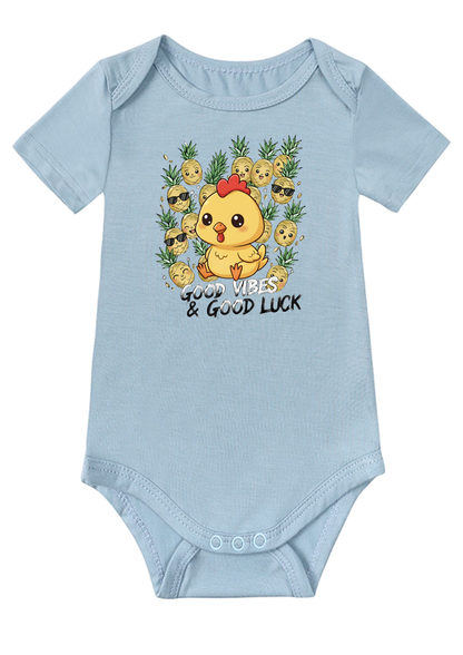 GVGL Chicken Zodiac Baby Onesie