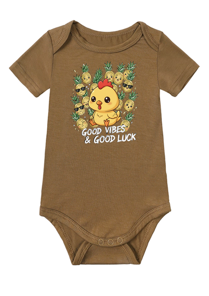 GVGL Chicken Zodiac Baby Onesie