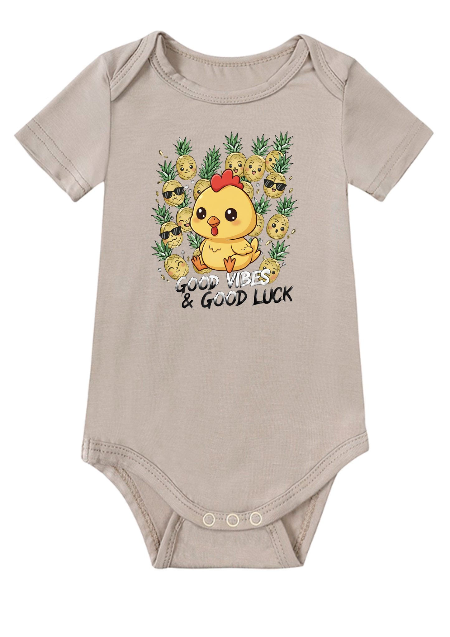 GVGL Chicken Zodiac Baby Onesie