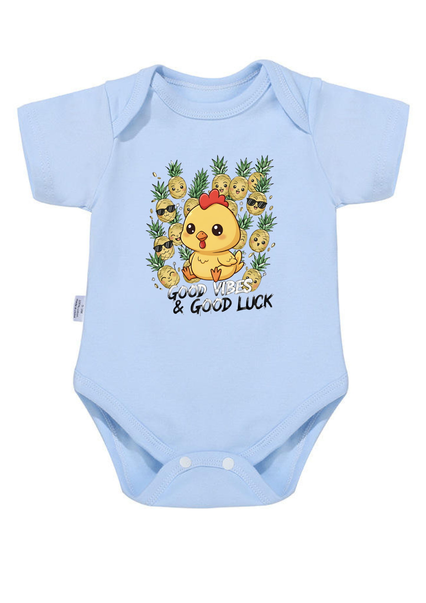 GVGL Chicken Zodiac Baby Onesie