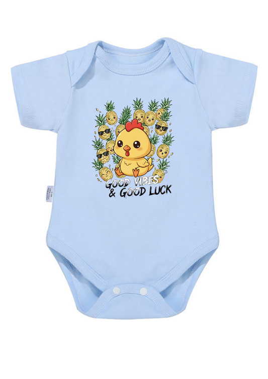 GVGL Chicken Zodiac Baby Onesie